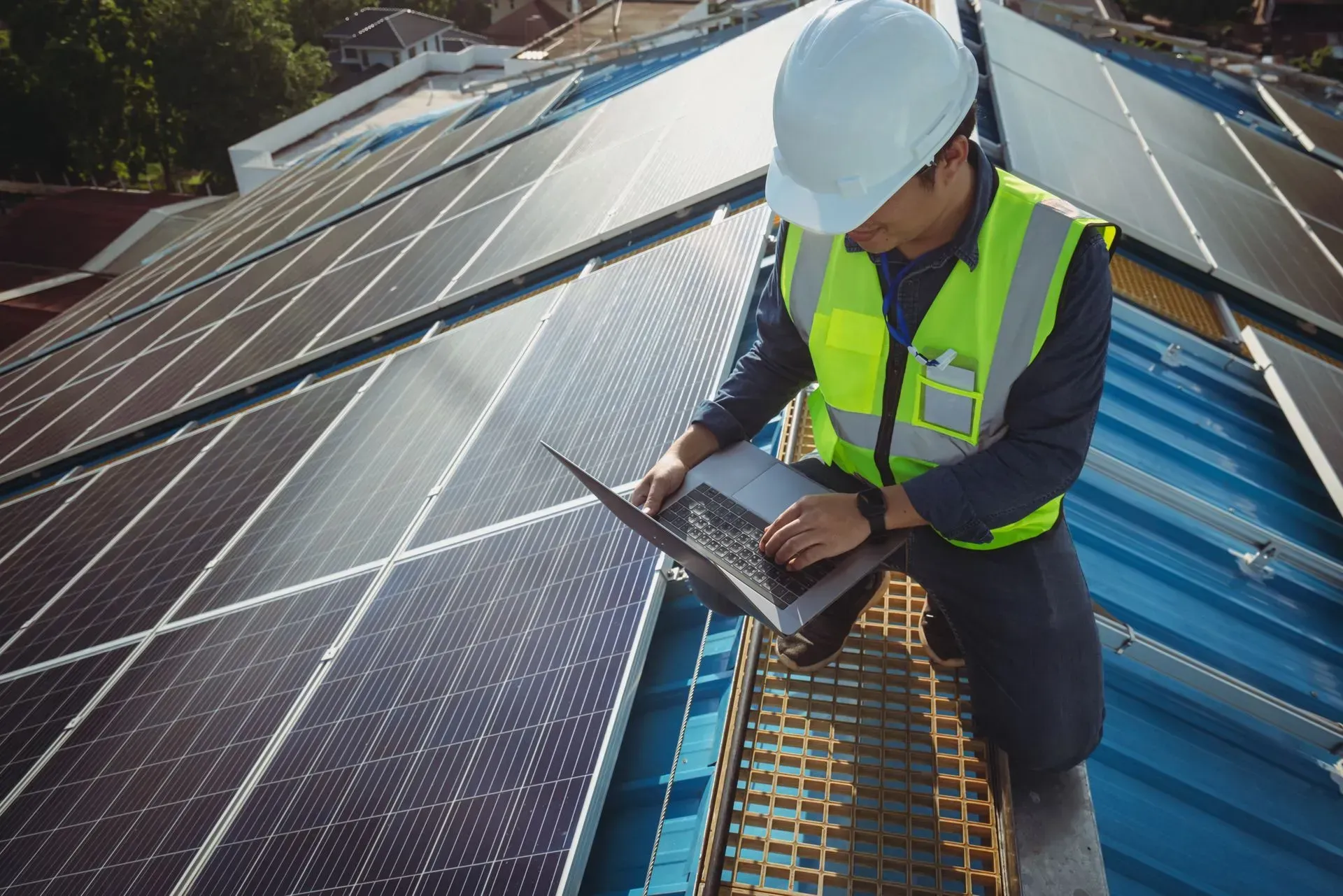Solar panels installed on a Northern Rivers home